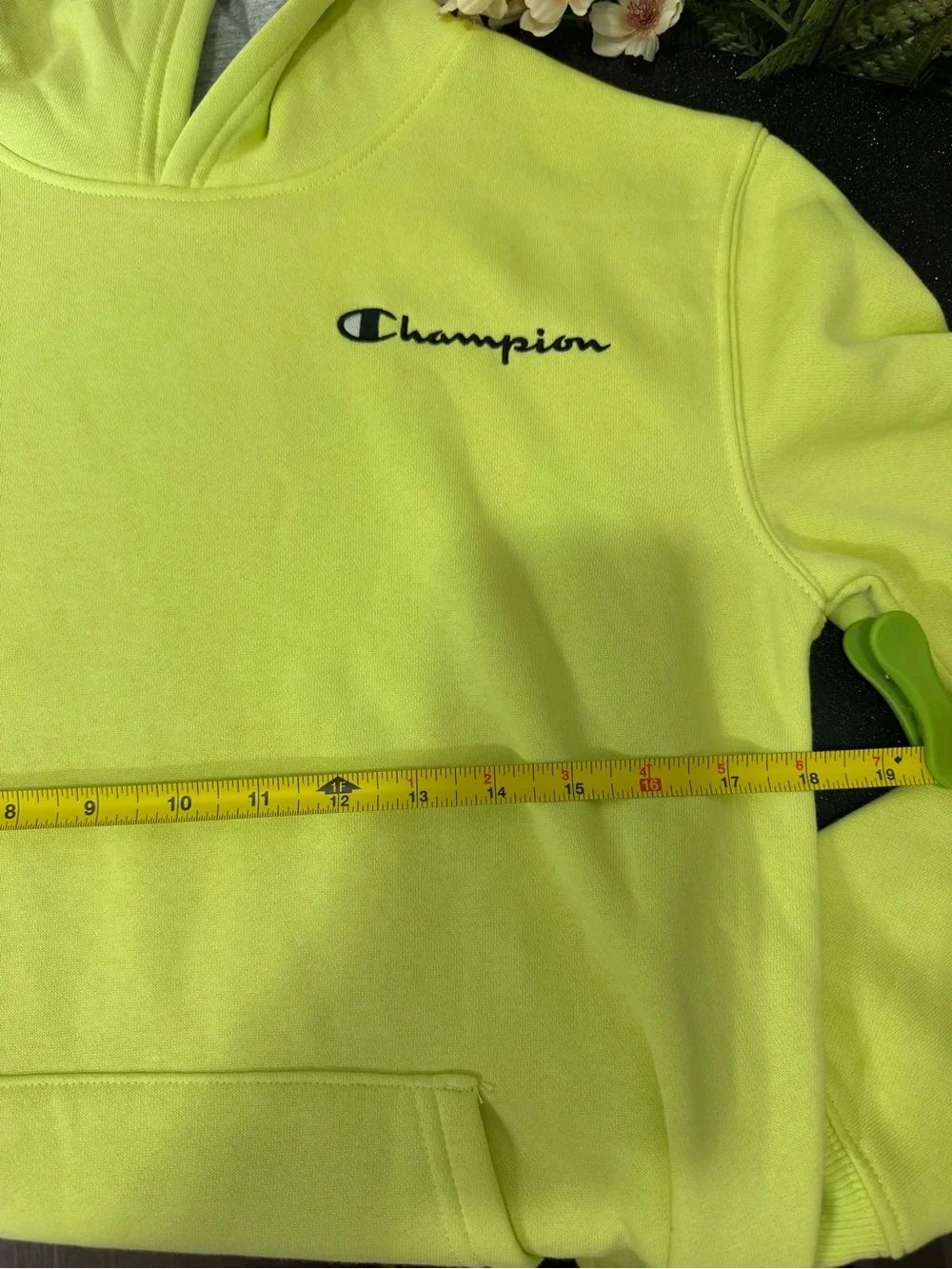 & Other Stories Neon Yellow and Gray Sweater Vest